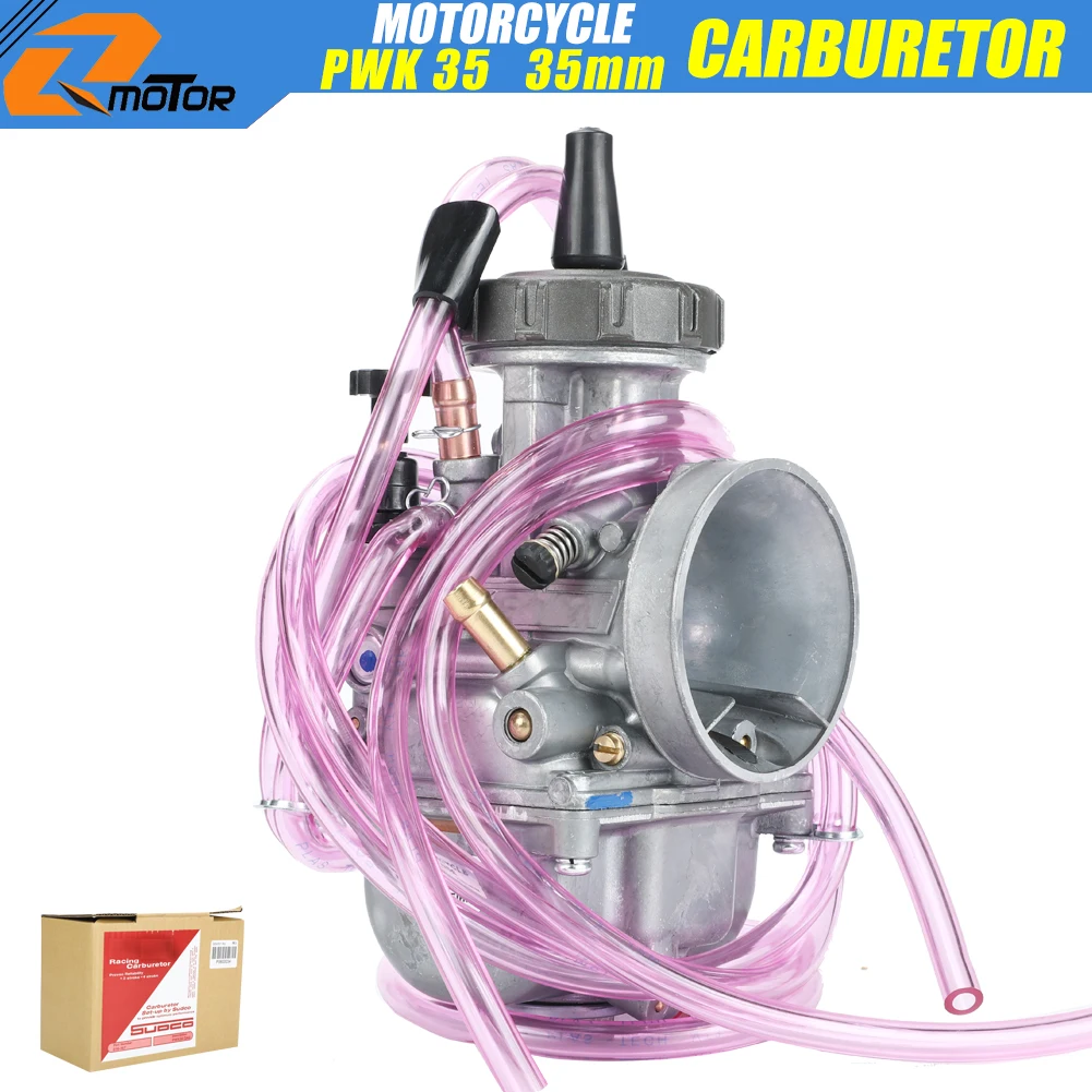 

Карбюратор PWK 33 34 35 36 38 40 42 мм Racing Carb Универсальный двигатель 2T 4T Байк Мотокросс Мотоцикл Скутер ATV Quad UTV