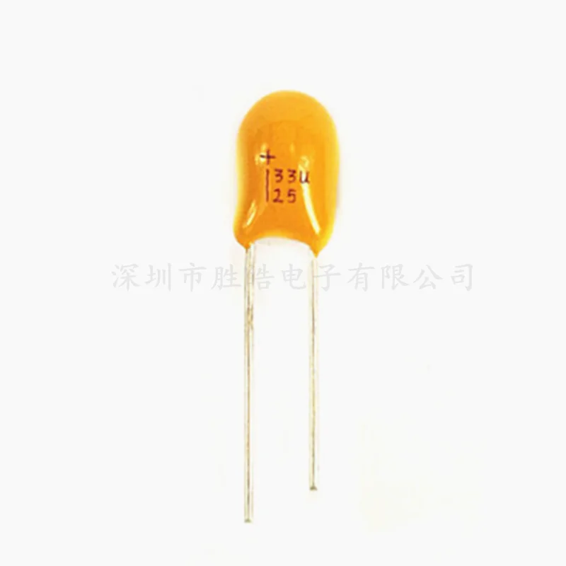 

10piece New Goods Tantalum Capacitor 33uF 25V Brand New 25V33uF DIP