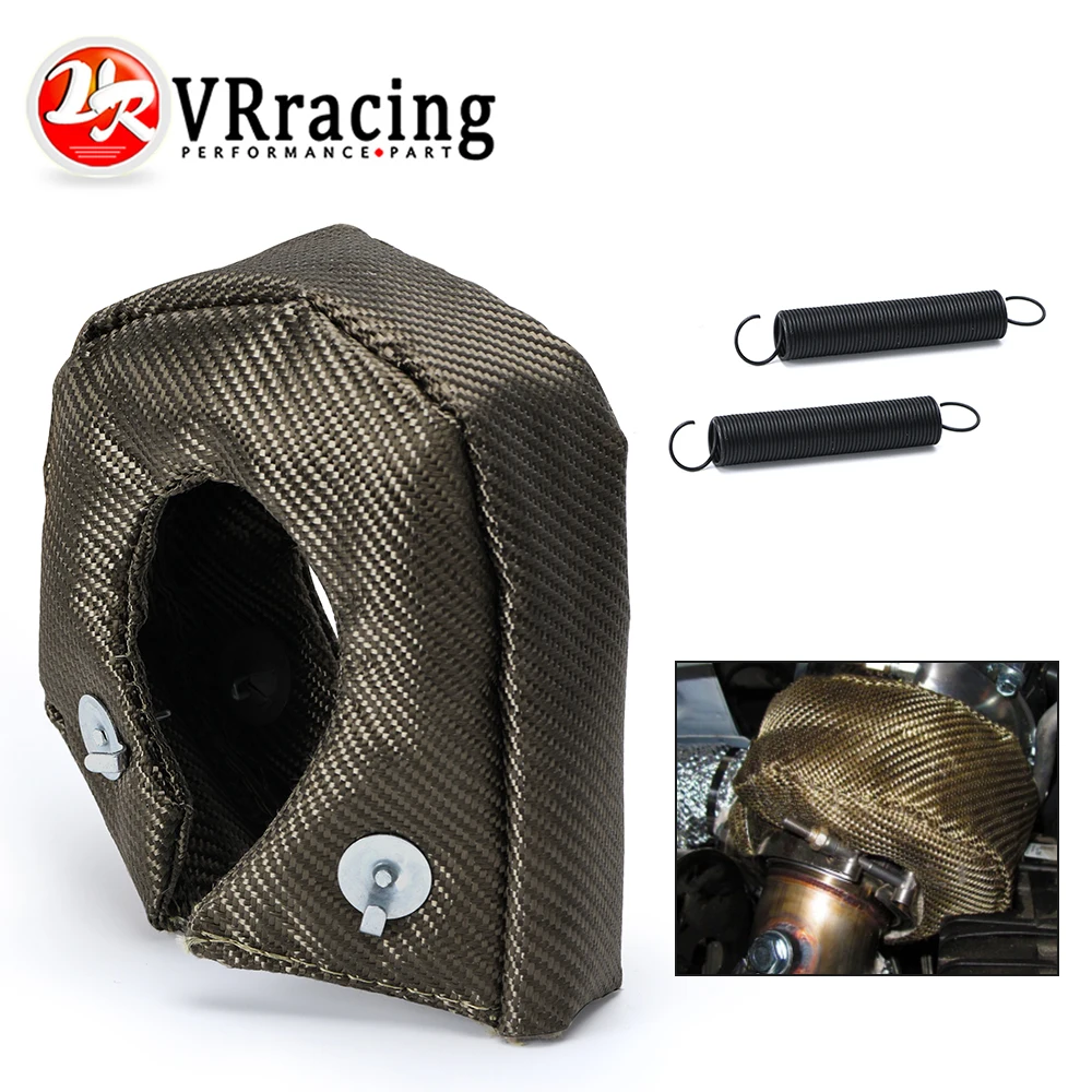 

VR - T25/T28 GT25 GT28 GT30 GT35 Turbo/Turbocharger 100% Fuell Titanium Heat Shield/Wrap Turbo Blanket VR1302-2T