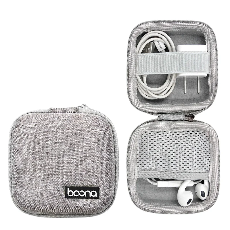 1pcs Mini USB Cable Charger Organizer Storage Bag Headphone Case Bag Earphone Earbuds Box Storage for Memory Card Headset