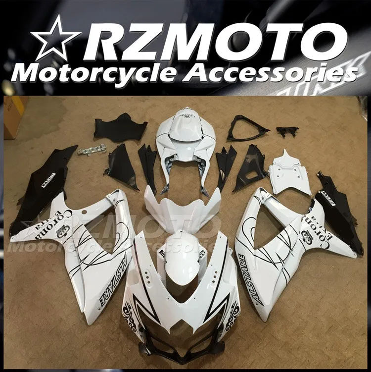 

Injection Mold New ABS Whole Fairings Kit Fit for Suzuki GSX-R 600 750 K8 2008 2009 2010 08 09 10 Bodywork Set Black Matte