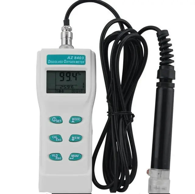 

AZ-8403 Dissolved Oxygen Meter Freshwater Aquaculture Water Quality Tester AZ8403