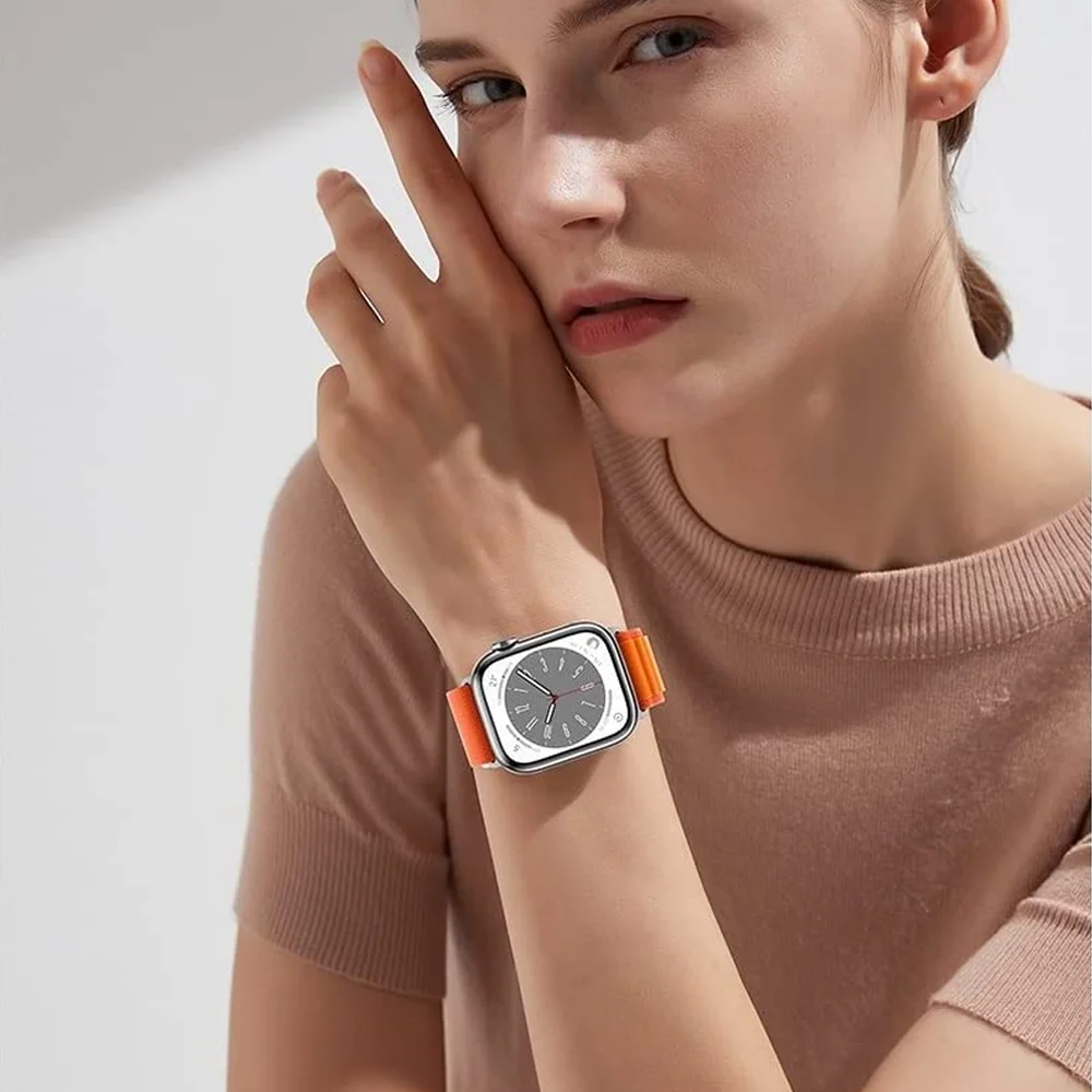 Фото Ремешок Alpine для Apple watch Ultra band 49 мм 44 мм 40 мм 42 мм 38 мм, браслет correa iWatch series 8 7 6 5 4 3 se 45 мм 41 мм №4