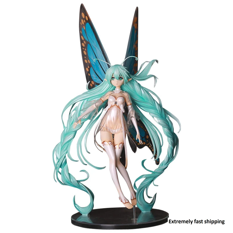 

Фатсунэ Мику бабочка принцесса эльф двухмерная красивая девочка аниме игрушка подарок Коллекционная модель хобби