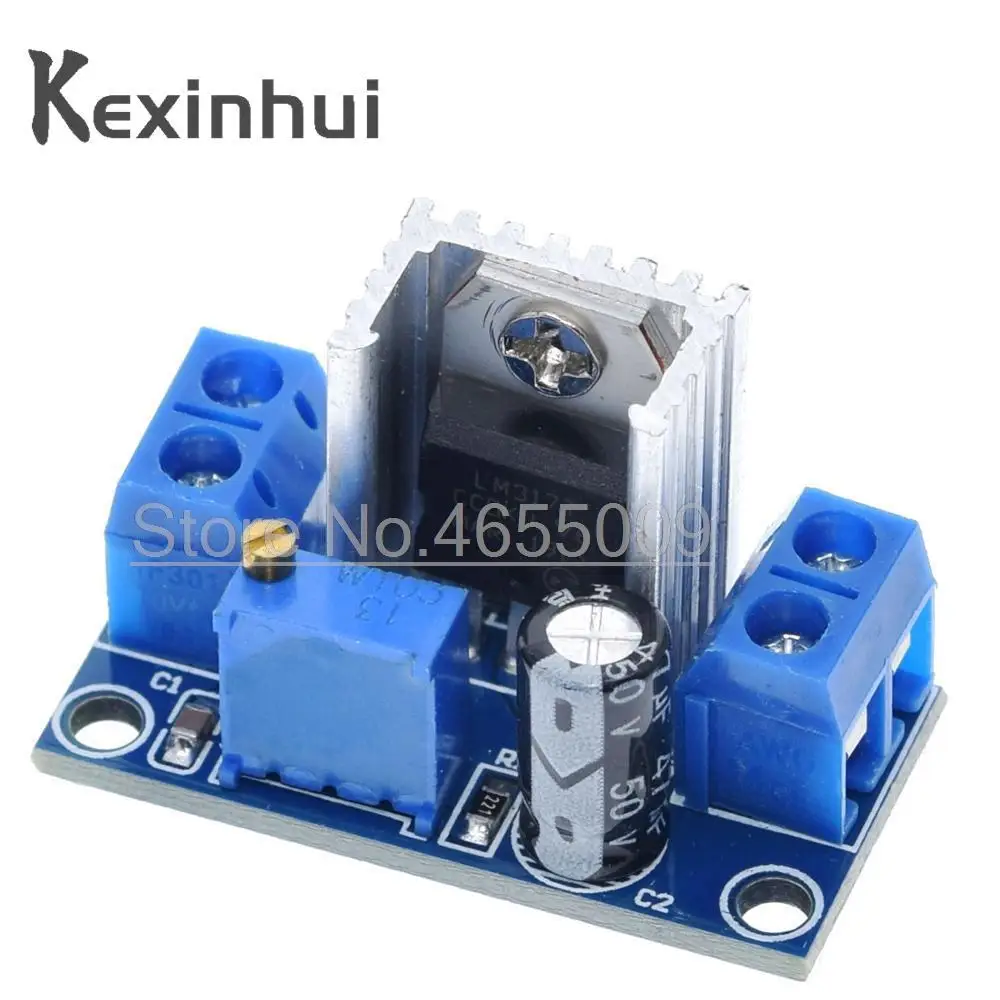 LM317 DC-DC преобразователь понижающий модуль платы линейный регулятор регулируемый