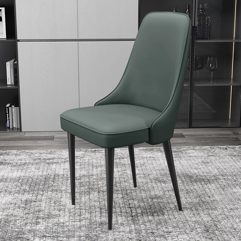 Скандинавская кухня обеденный стул Роскошные Металлические случайные стулья