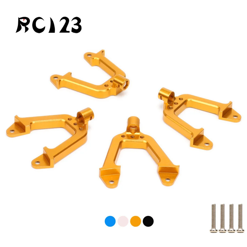 1:10 2/4 шт. ax80025 Алюминий для/выхлопного тока точечный комплект для автоматического гусеничного аппарата SCX10 Wrangler Upgrade