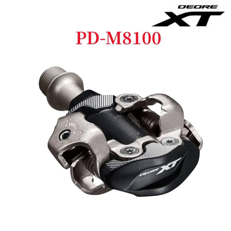 

Deore XT PD-M8100 Bike Pedals For Mountain Bike Self-locking Lock Pedal SPD with SH51 Cleats For Original MTB Bike Parts