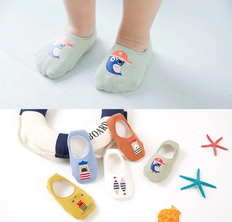 Baby Short Sock Girl Boy Non-Slip Socks Kids Infant for Child Sock 1-10 Years