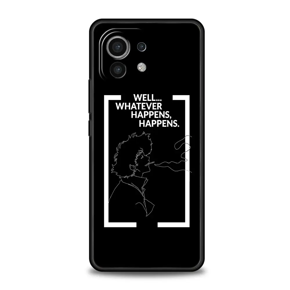 Hot Anime Cowboy Bebop Phone Case For Xiaomi Poco X4 X3 NFC F3 F4 M3 M4 Mi Note 12T 10 12 11 Ultra 11T Pro 10T Lite 9T 5G Cover