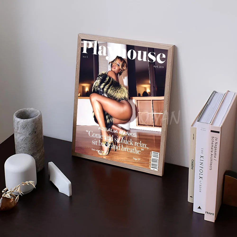 A-Azealia B-Banks плакат наклейки художественные настенные фрески Декор игровой комнаты