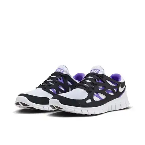 Мужская и женская беговая спортивная обувь Nike Free Run 2 эластичная антискользящая износостойкая легкая с мягким линином