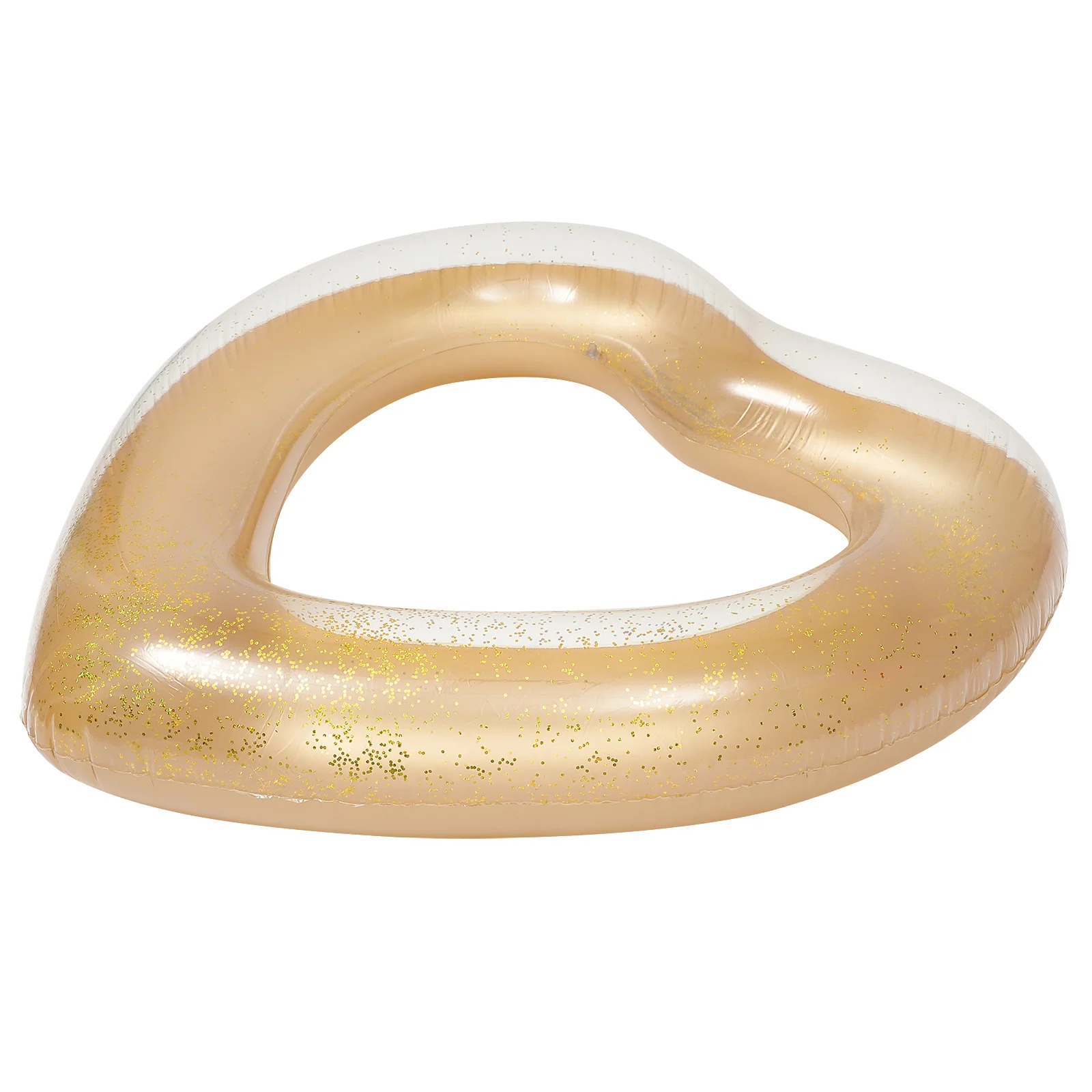 

Heart-Shaped Sequins Swim Ring Infant Swim Float Infloatable Swimming Circle Summer Heart Pool Float Pvc Blow Lounger Baby