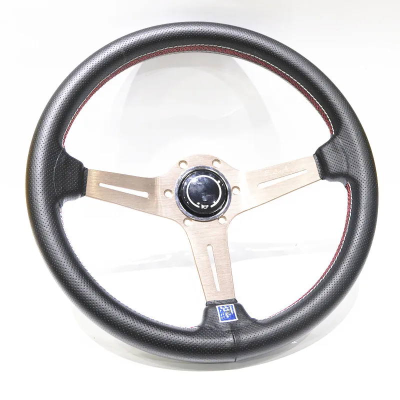 13/14 дюймов 330/350 мм гоночное плоское рулевое колесо Автомобильное универсальное