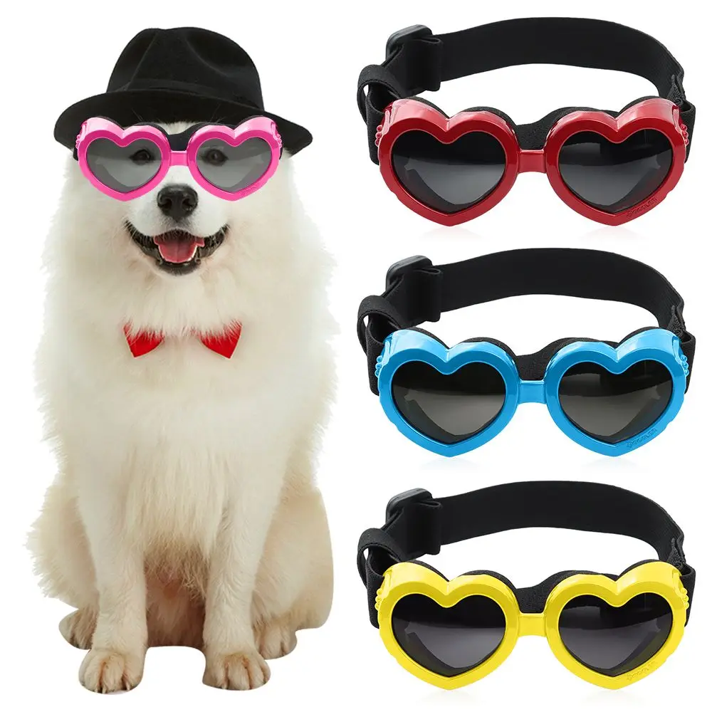 

Waterproof Anti-Fog Adjustable Strap UV Protection Windshield Small Dog Sunglasses Protection Goggles Windproof