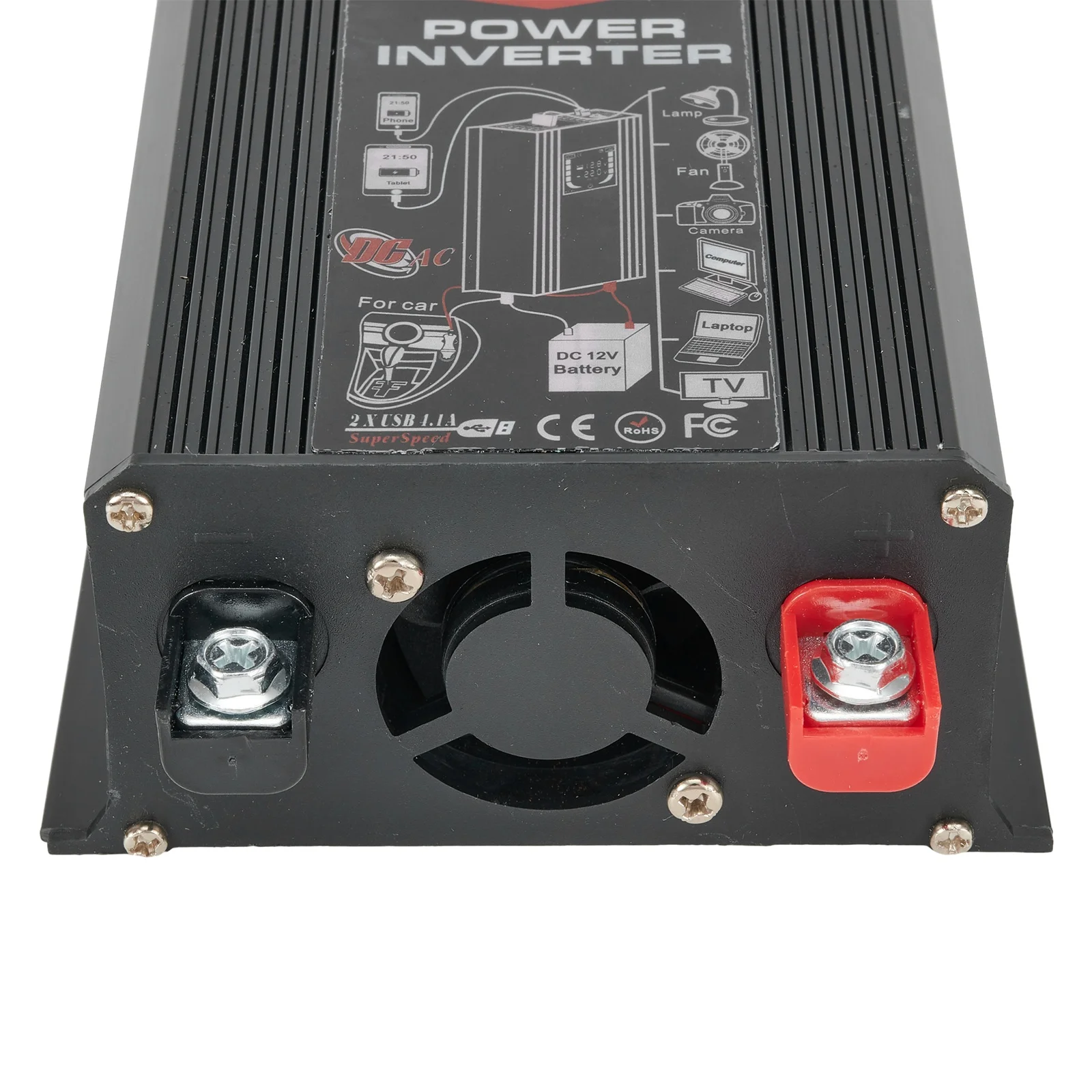 Преобразователь напряжения инвертор постоянного тока 12 В в переменный ток 110