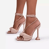 plus size 35 42 summer pumps for womans shoe fashion women sandals 9cm thin heels sexy woman career high heels female club shoes