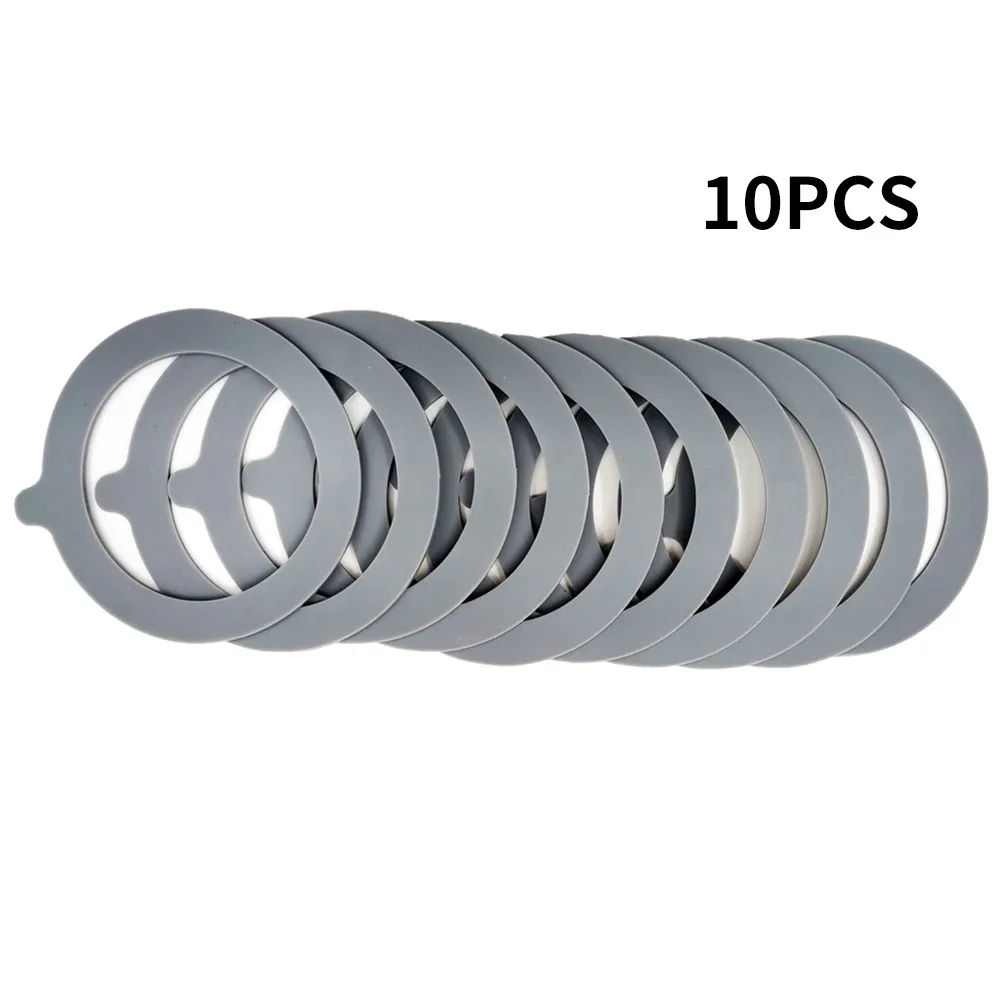 10 шт. силиконовые прокладки для банок сменные герметичные резиновые