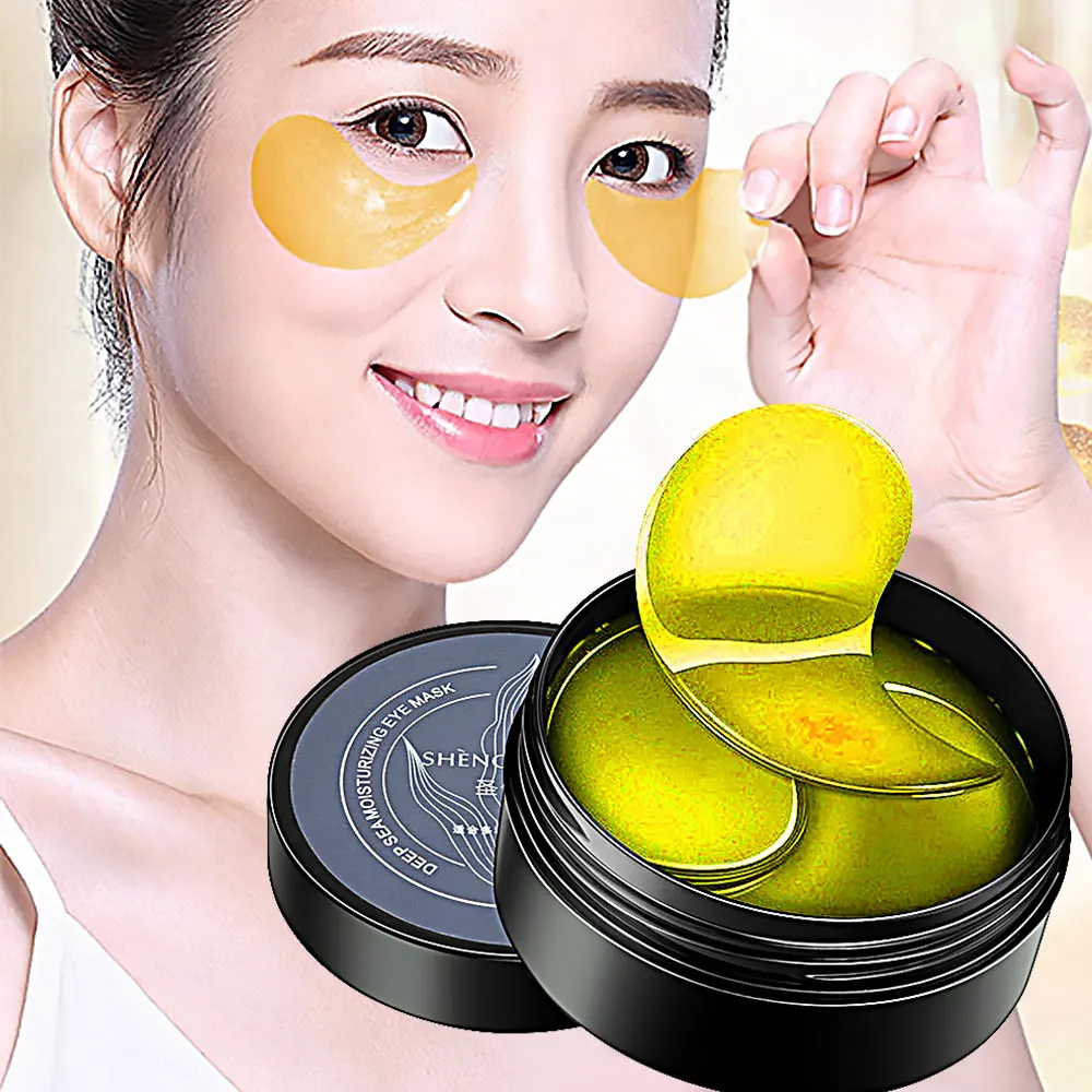 

60 шт., коллагеновые маски для кожи водорослей и зеленых водорослей