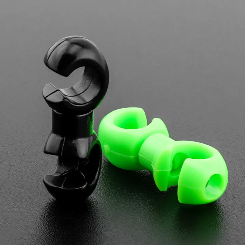 MUQZI 10Pcs Bicycle Rotatable 360 Degree Line Pipe Buckle MTB Bike Derailleur Shift Cable Brake S Style Clips Buckle