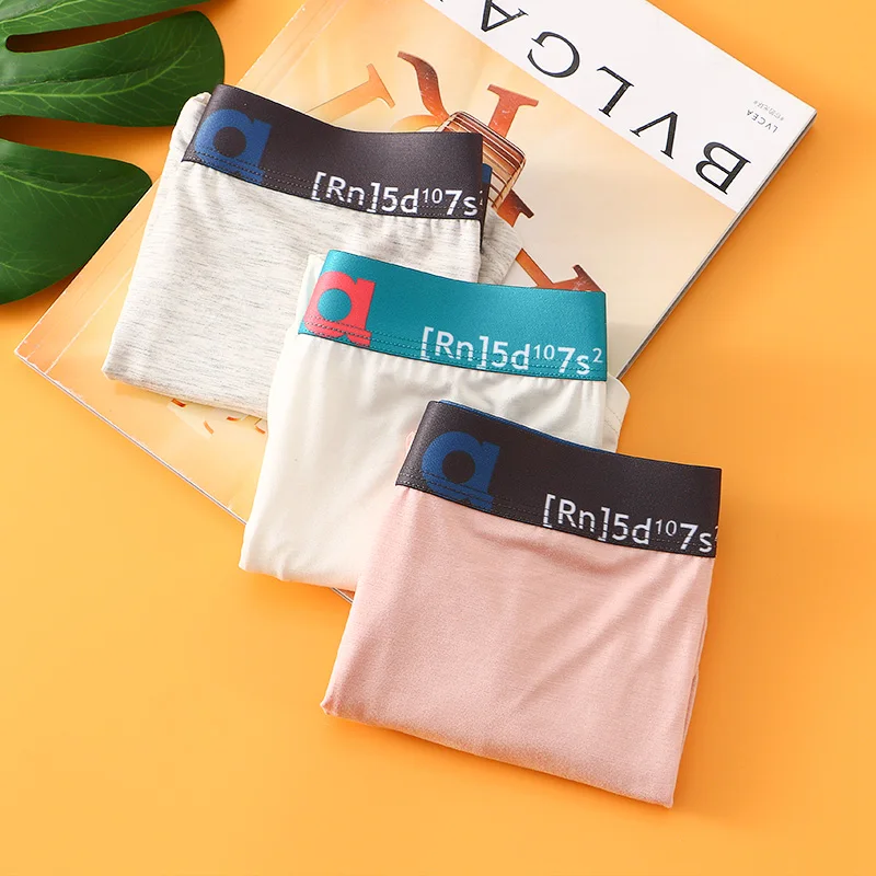 CLEVER-MENMODE 3pcs Modal Panties Boxers Lingerie Men Underwear Sexy Penis Pouch Male Soft Boxershorts High Elastic Underpants