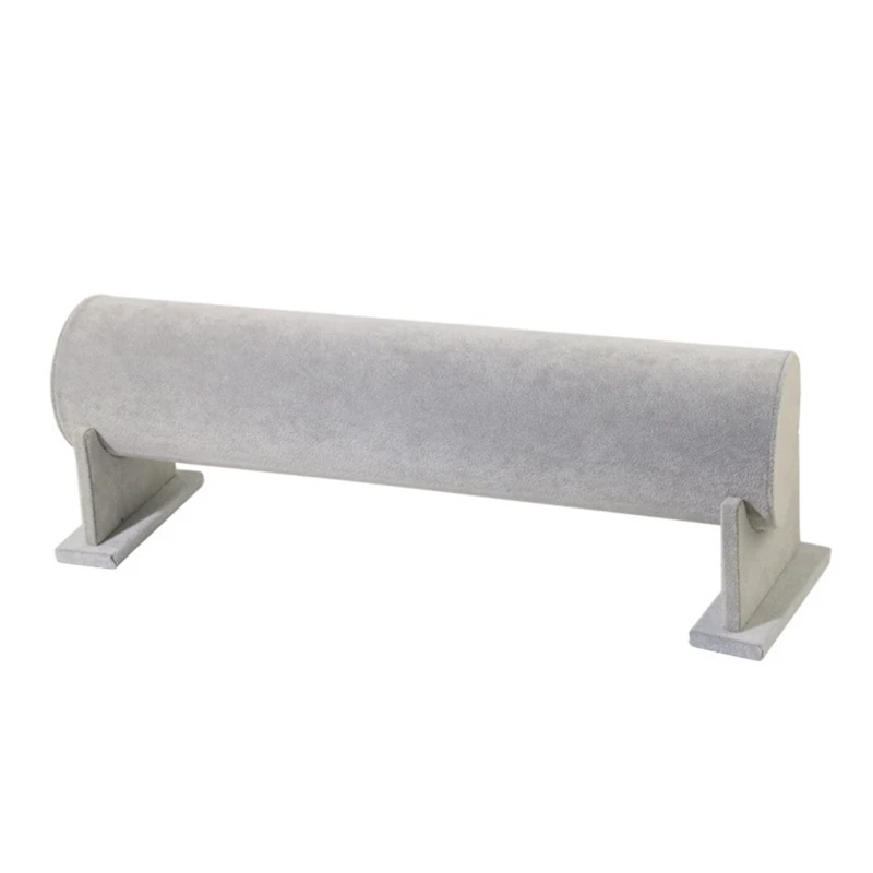 

Jewelry Velvet Headband Hair Clasp Holder Detachable T-Bar Display Stand Holder(19.7X6.7 Inch)