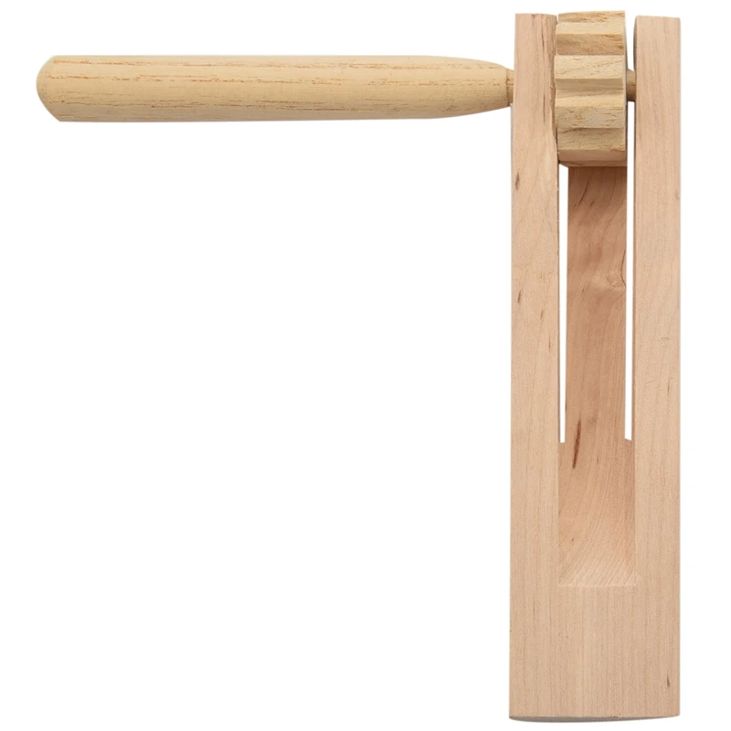 

NEW-Wooden Spinning Ratchet Noise Maker Grogger Traditional Matraca For Parties Sports Events And Celebrations