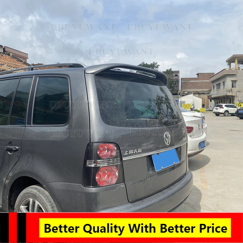 

Спойлер для Touran 2009-2014 Volkswagen Touran, спойлер высокого качества из АБС-пластика, цветной задний спойлер для крыла автомобиля