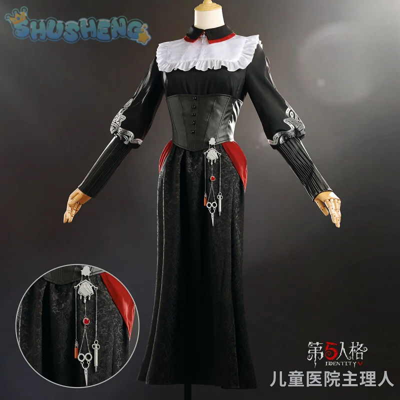 Identity V Эмили Дайер Доктор Косплей Лидия Джонс Костюм Хэллоуин Карнавал