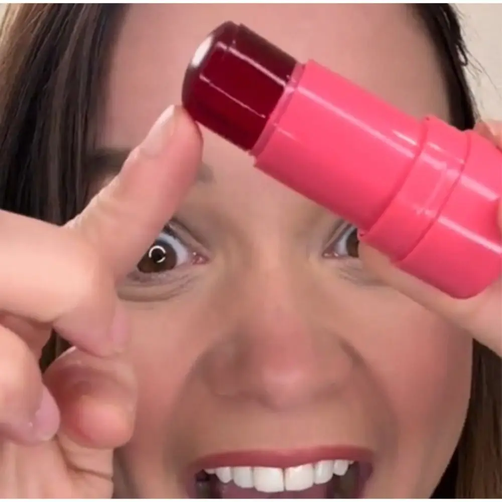 3 в 1 Румяна Желейная помада для контуринга макияжа матовая искусственная