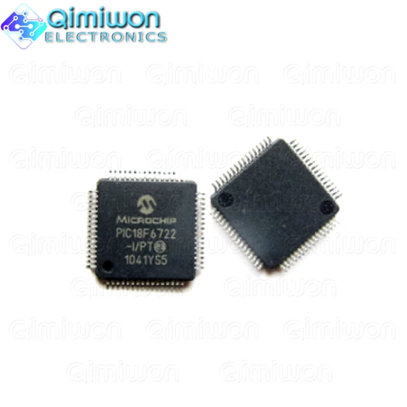 

1pcs PIC18F6722-I/PT QFP64 New and Original