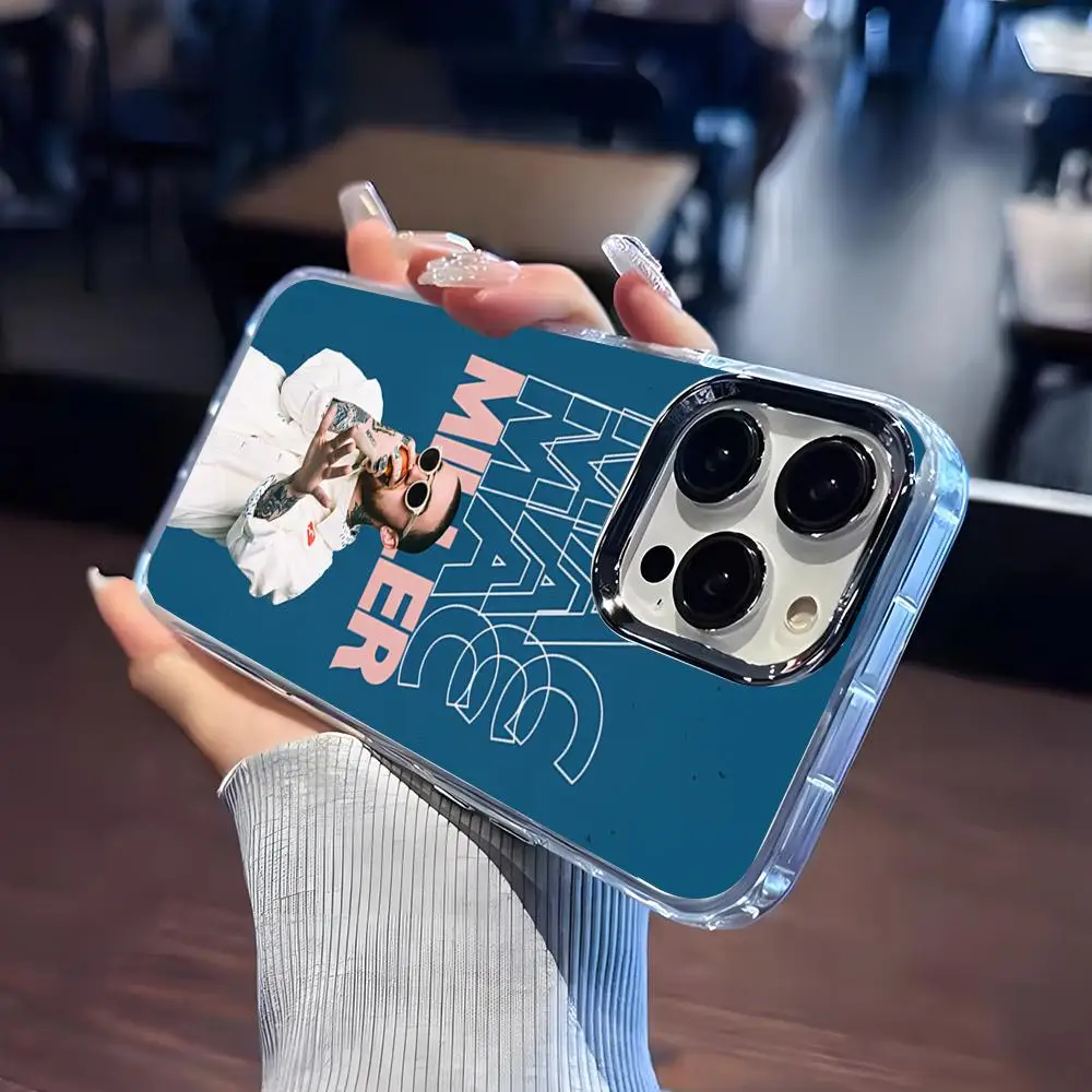 Фото Стильный прозрачный чехол Cool Mac MillerS для iPhone 17 Pro Max, 16, 15, 14 Pro Max, iPhone 13 Pro Max, 11 Plus №1