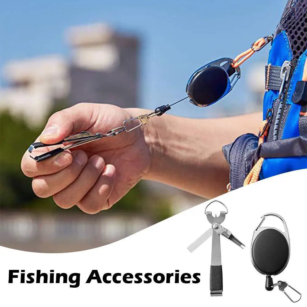 

Quick Knot Tool Kit Fishing Line Cutter Clipper Nipper Carp Tackle Use Accessories Sharpener Scissors Fishing Fish Gear Hoo S1Z2