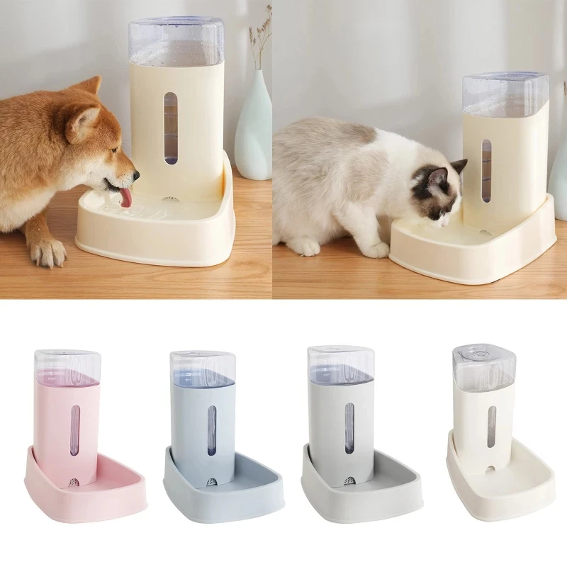 

3.8L Pet Automatic Water Dispenser Dog Water Bottle Cat Bowl Large Capacity Drinker Feeder for Puppy Small Medium Dogs Cats