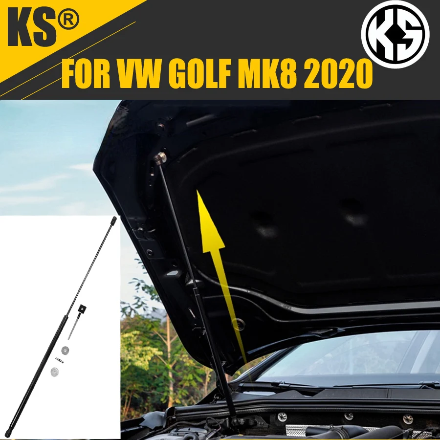 

2 шт., пружины для автомобильного капота VW golf mk8 2020 2021