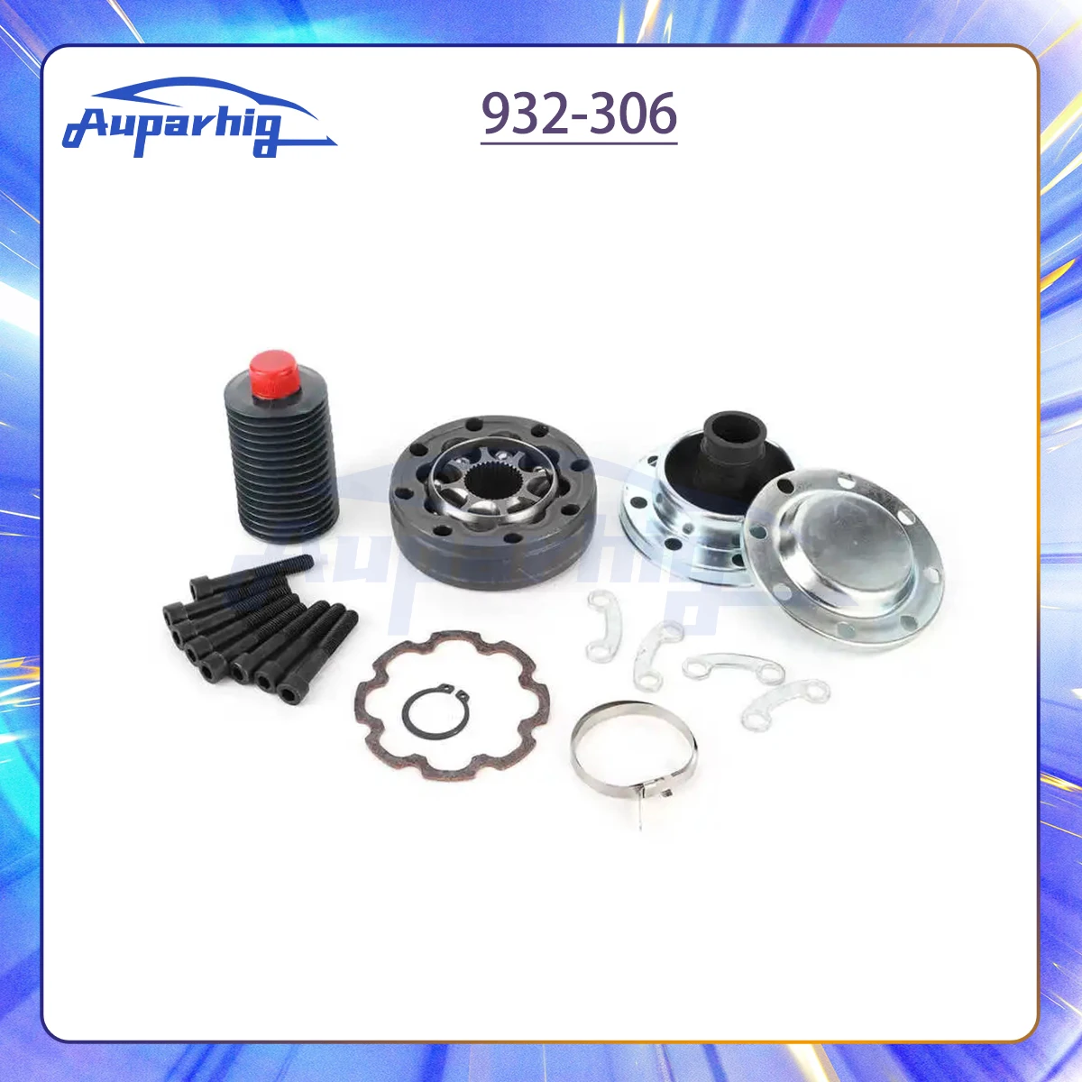 

932306 Комплекты карданного вала из алюминиевого сплава, головка вала пропеллера 932-306, подходит для Jeep JK Wrangler 2007-2018