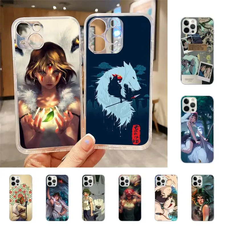 

Princess Mononoke Phone Case For Iphone 7 8 Plus X Xr Xs 11 12 13 Se2020 Mini Mobile Iphones 14 Pro Max Case