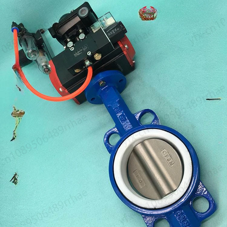 Червячная Шестерня с зажимом мягкое уплотнение клапан-бабочка из нержавеющей