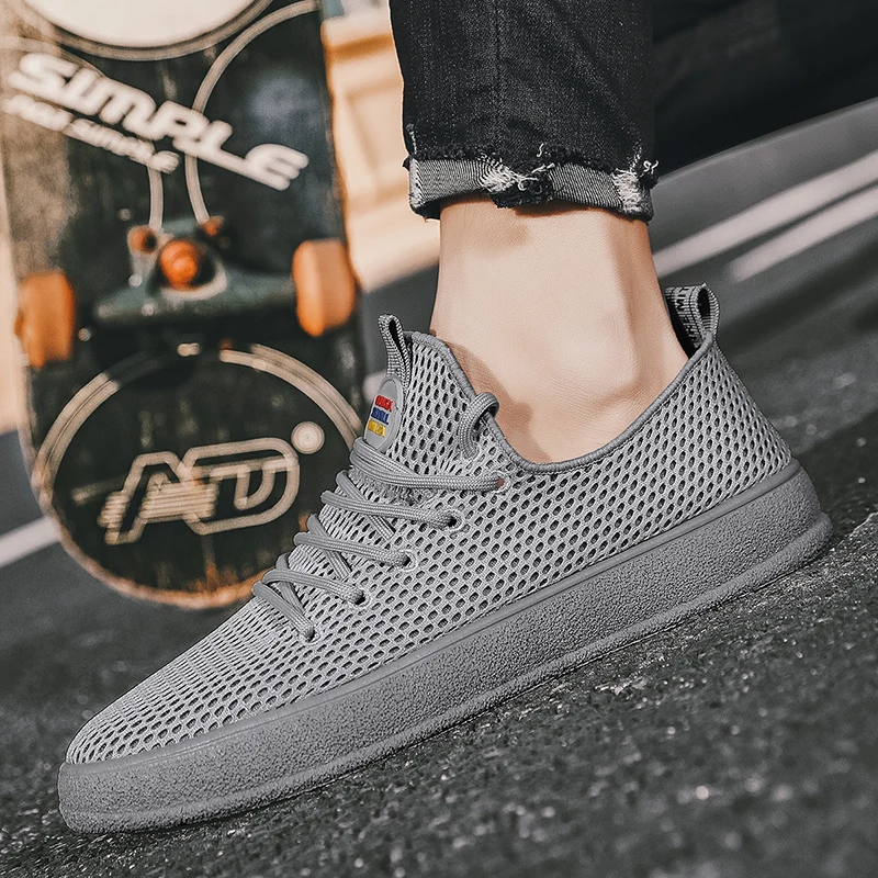 

Men Tenis Masculino Shoes Male Sneakers 2022 New Fashion Lace-up Breathable Men Shoes Tenis Male Flat Shoe Zapatillas Hombre