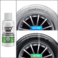 22 tire shine long lasting hydrophobic coating for wheels rubber tyre gloss black polish wax chemistry re black filler car care