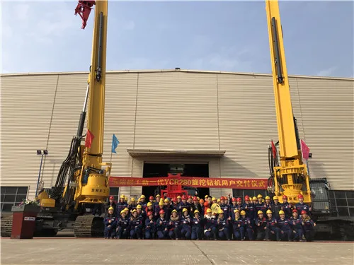 Рисунок 3 - YCR280 сваевой драйвер 280Knm вращающаяся