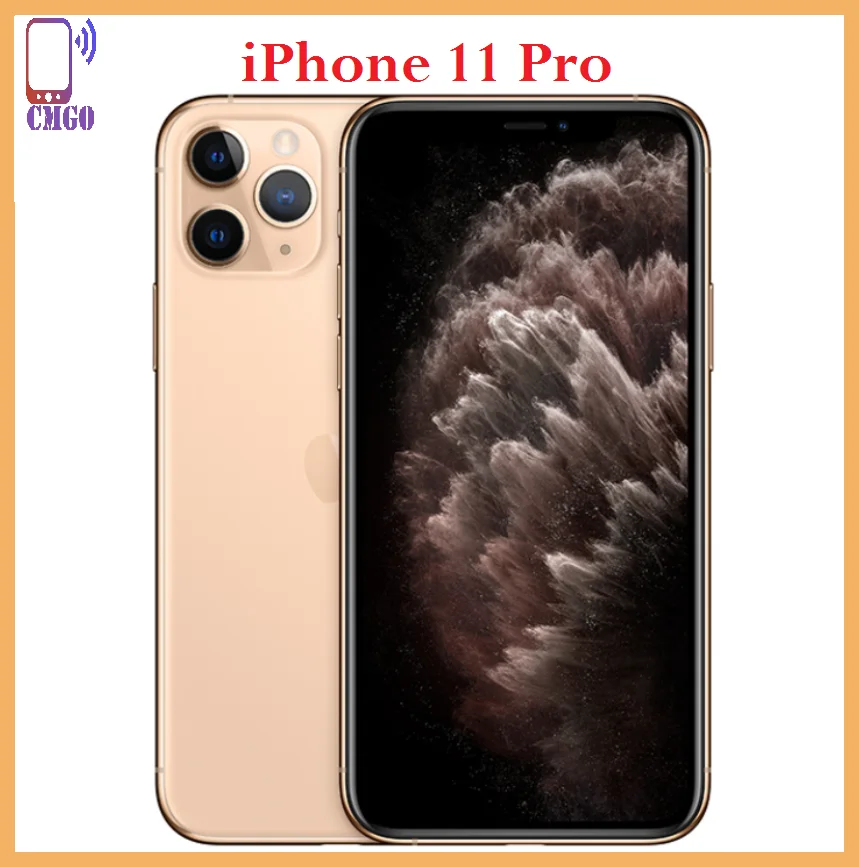Оригинальный разблокированный Apple iPhone11 Pro 64 Гб/256 Гб Камера 12 МП экран 5,8 дюйма IOS смартфон LTE iphone11pro