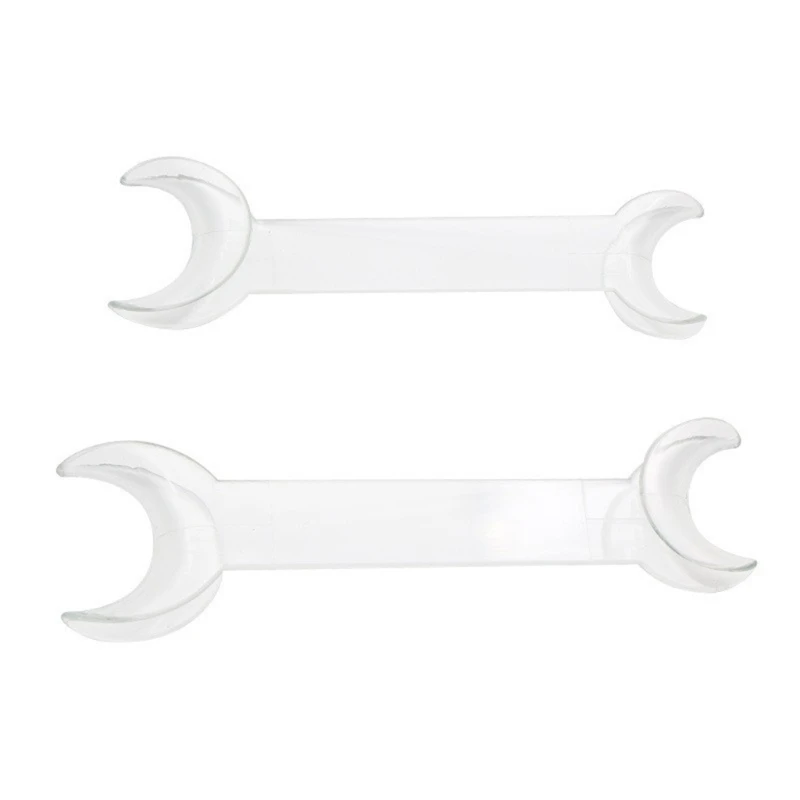 

Double-headed T-Shape Intraoral Cheek Lip Retractor Opener Trasnparent Teeth Opener Dental Care Tool Suits Teeth Whiteni