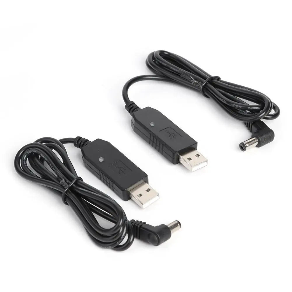 

2pcs 1m USB Charging Cables 5V to 10V for BaoFeng UV-5R UV-82 UV-8D BF-9700 UV-6R Radio Desktop Battery Charger