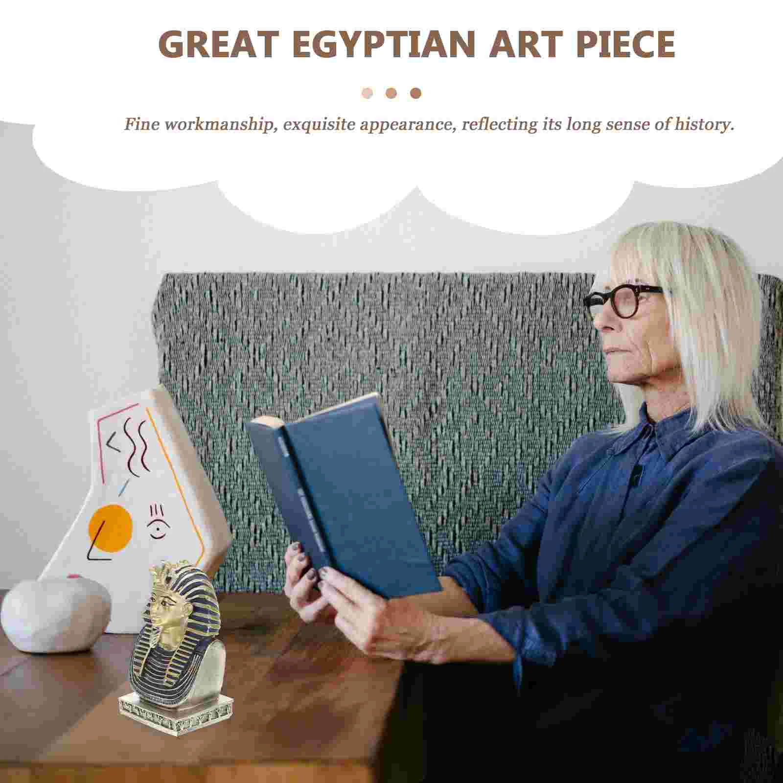 Фигурки King Tut украшения египетского фараона изделия из смолы домашняя фигурка