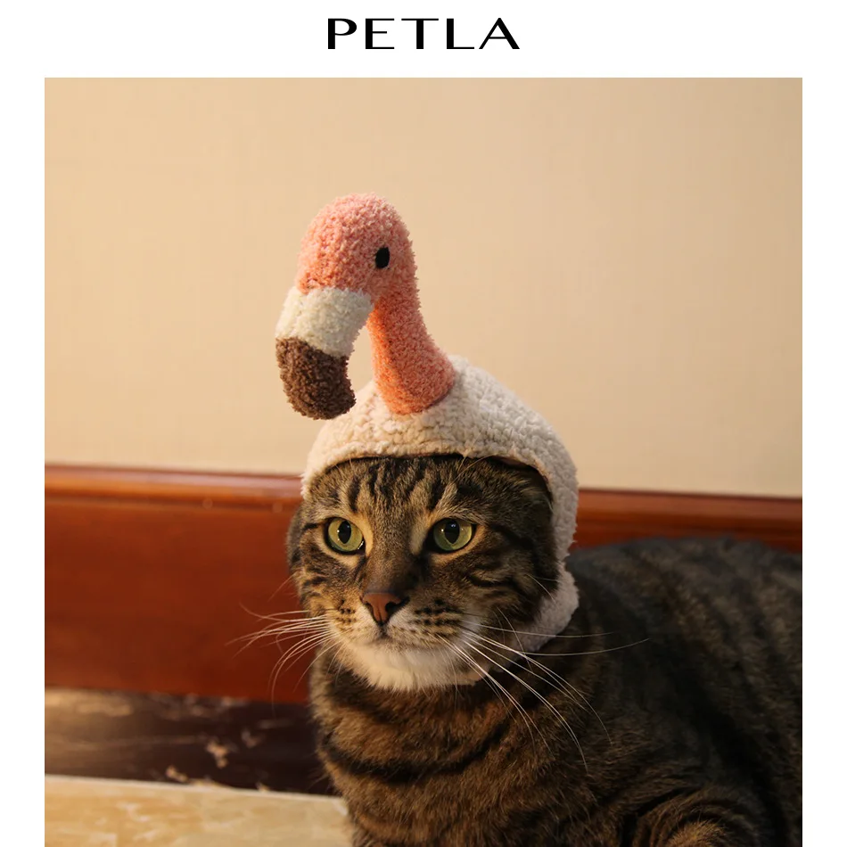 

Cute Pet Flamingo Headpiece Hair Hoop Headband Hat Cat Dog Festival Costume Cosplay Decor Headwear Accessories