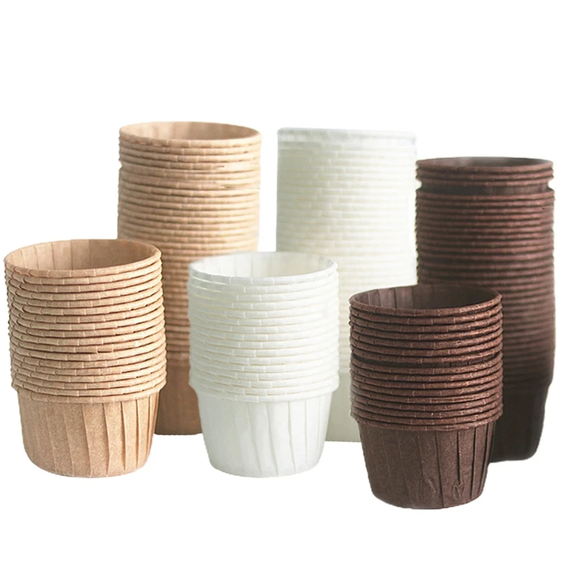 

Лайнер для кексов LUDA из пергамента, выпечки маффинов, сверхпрочная маслостойкая упаковка, подходит для пекарни, дня рождения