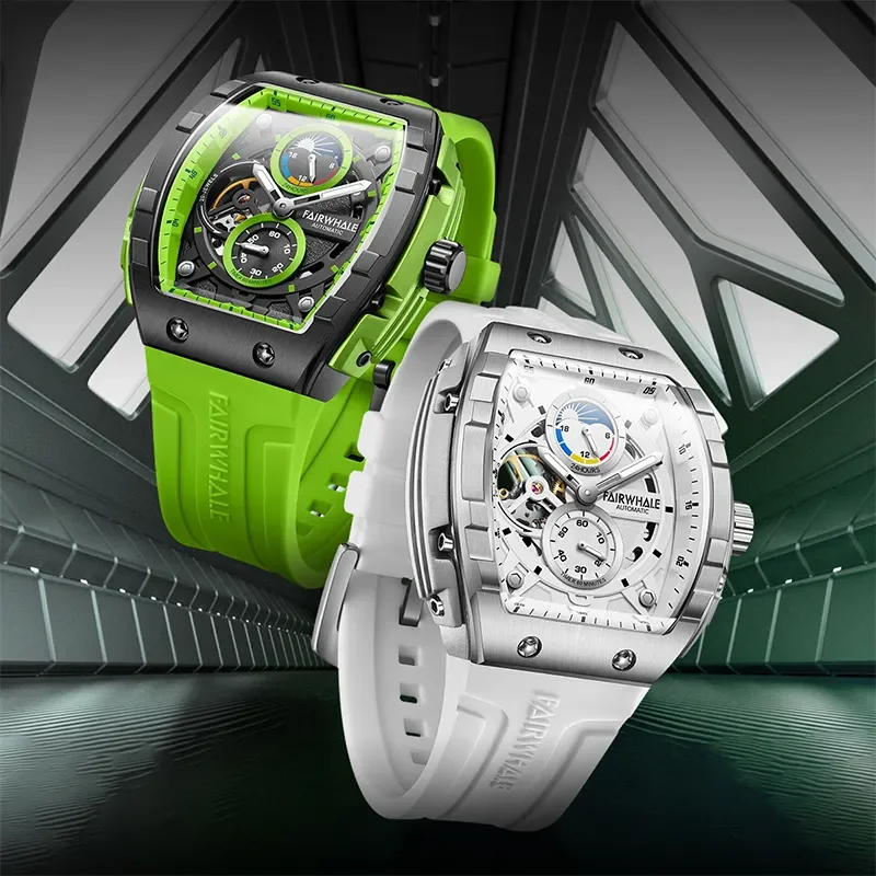 

Часы мужские светящиеся, водонепроницаемые, с силиконовым ремешком