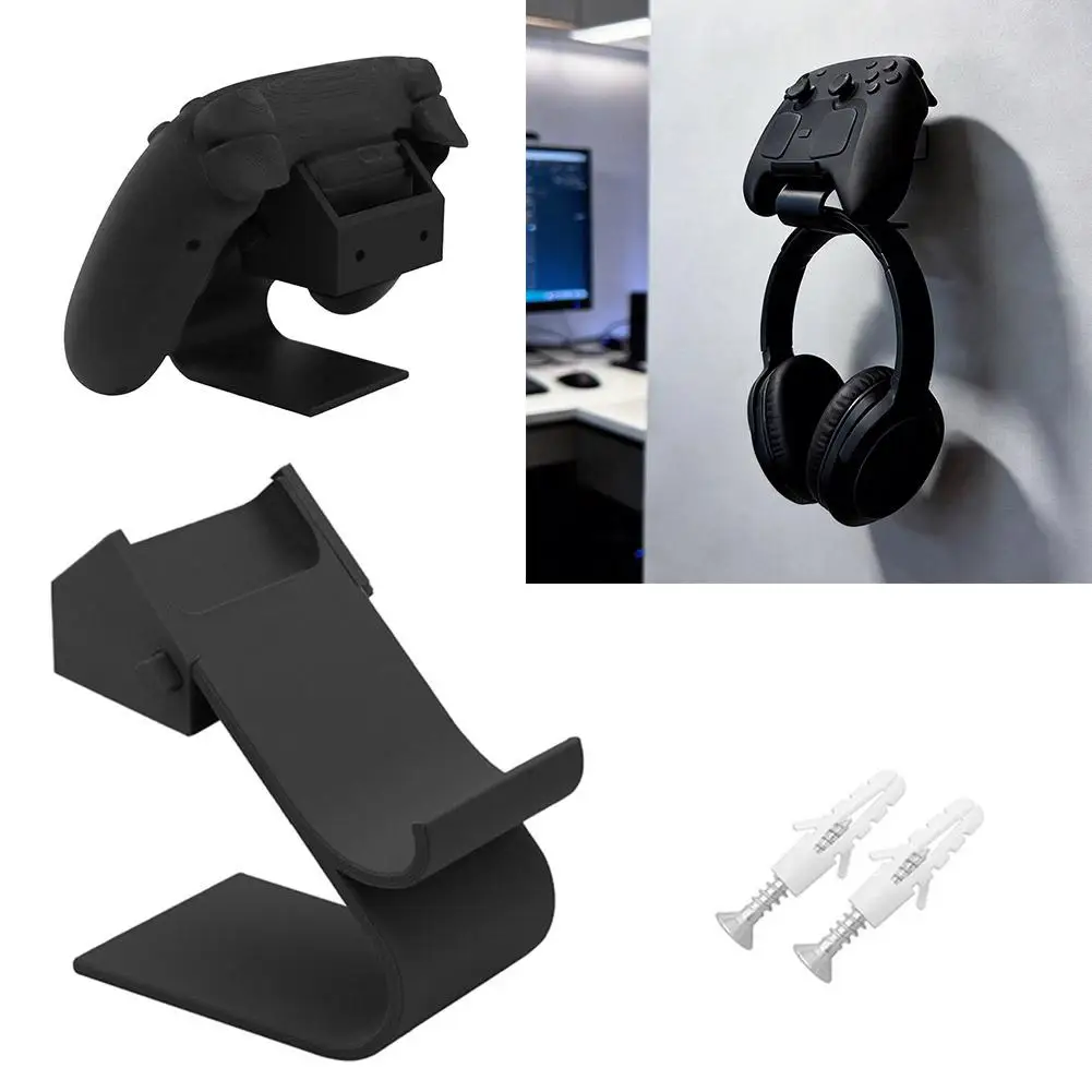 Фото Настенная подставка для хранения игровых контроллеров Steam Controller 2, держатель для консоли, органайзер для домашней игровой комнаты №5