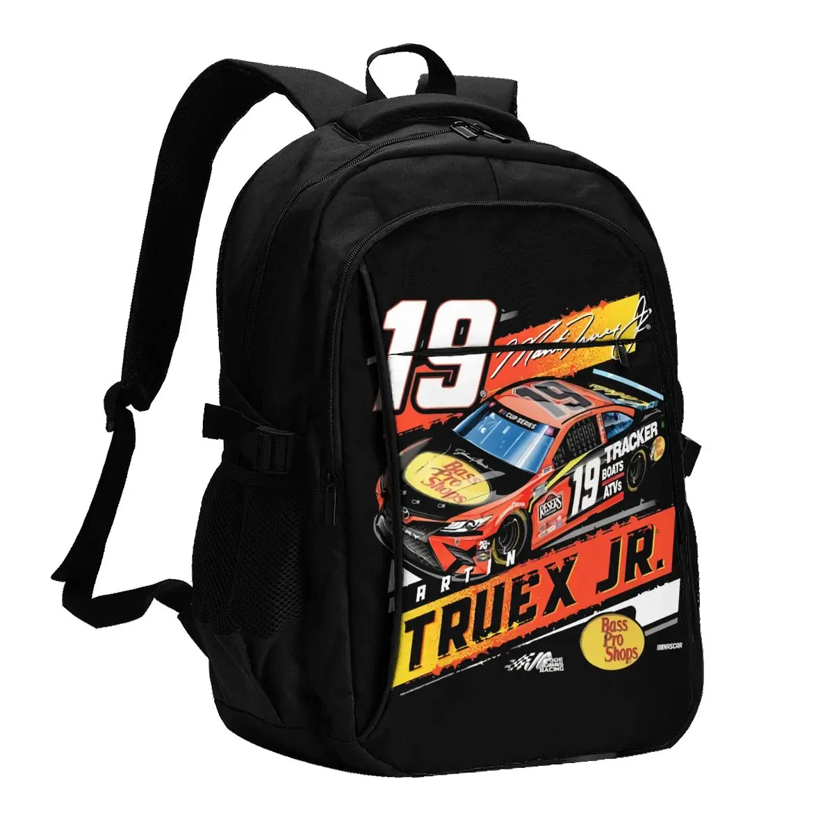 Дорожный рюкзак для ноутбука Martin Truex Jr 19 деловой водостойкий с USB-портом зарядки